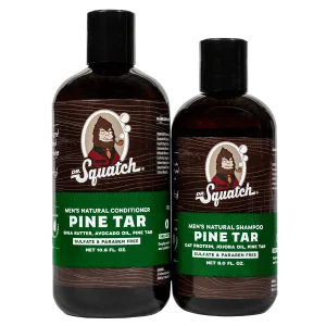 Pine Tar Hair Care Kit