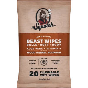 Wood Barrel Bourbon Wipes