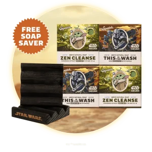 The Mandalorian 4-Pack + Soap Saver